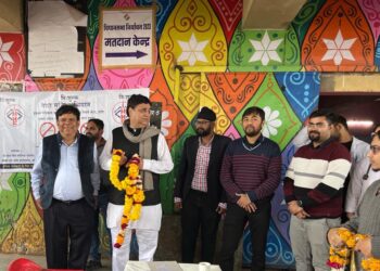 नशा मुक्ति शिविर में युवाओं को नशा छोड़ने के लिए किया प्रेरित