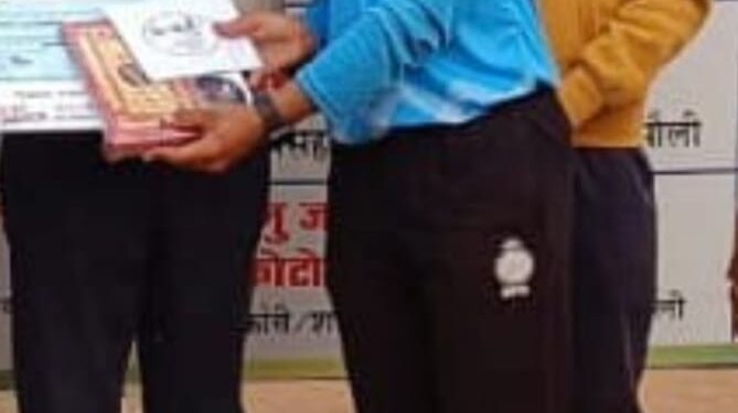 एनईएस महाविद्यालय के खिलाड़ी अनुराग मालवीय का राज्य स्तरीय एवम अंतर विश्वविद्यालय क्रिकेट प्रतियोगिता में चयन।