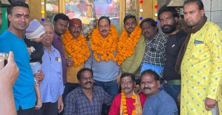 इच्छापूर्ति माता मंदिर मीनाक्षी चौक की कार्यकारिणी का हुआ गठन