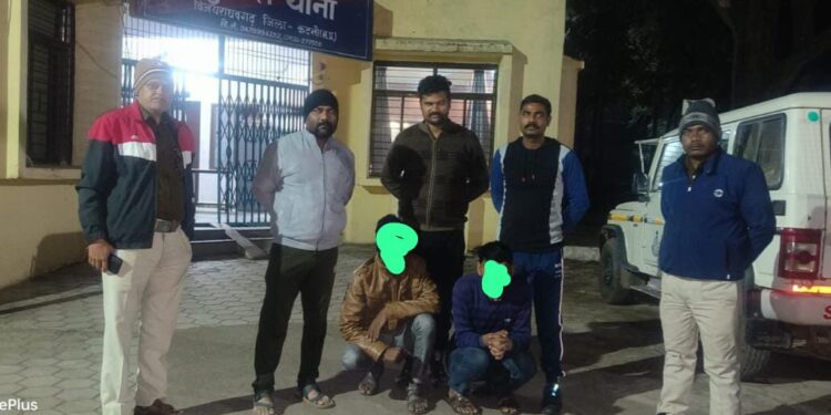 *पांच-पांच हजार के ईनामी दो फरार आरोपी राजस्थान और जबलपुर से गिरफ्तार*