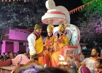 नगर परिषद अध्यक्ष जयप्रकाश अग्रवाल ने गाया भक्ति गीत-रामजी की लीला है न्यारी,बोले-रामलला की प्राण प्रतिष्ठा पर दीप जलाएं व मिठाइयां बांटी..!