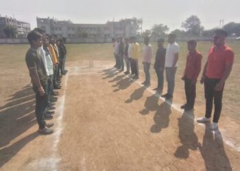 शिव शक्ति क्रिकेट क्लब के तत्वाधान में टेनिस बॉल क्रिकेट प्रतियोगिता प्रारंभ