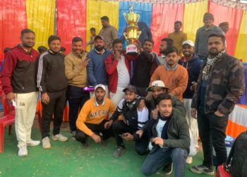 फ़ाइनल मैच नर्मदा क्लब जबलपुर और वाई सी सी उमरिया पान के बीच खेला गया