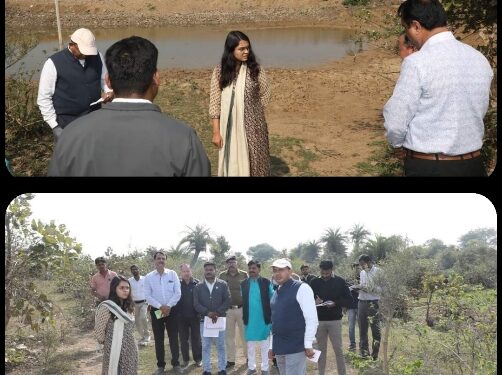 गुणवत्ताविहीन तालाब निर्माण की रिकवरी कराएं- कलेक्टर सुश्री बाफना