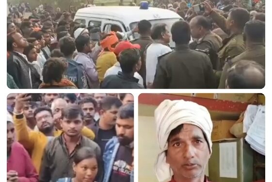 युवक की हत्या के बाद गांव में आक्रोश आईऐ सुने पिता ने क्या कहा VIDEO