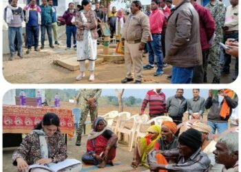 महाभियान के दौरान राजस्व संबंधी प्रकरणों का शतप्रतिशत निराकरण सुनिश्चित करें – डॉ. सलोनी सिडाना  कलेक्टर ने किया बबलिया माल में आयोजित शिविर का निरीक्षण