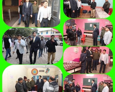 कलेक्टर अविप्रसाद,एसपी अभिजीत रंजन ने किया नगर निगम के 8 मतदान केन्द्रों का निरीक्षण  शुक्रवार को सुबह 7बजे से शाम 5 बजे तक होगा मतदान