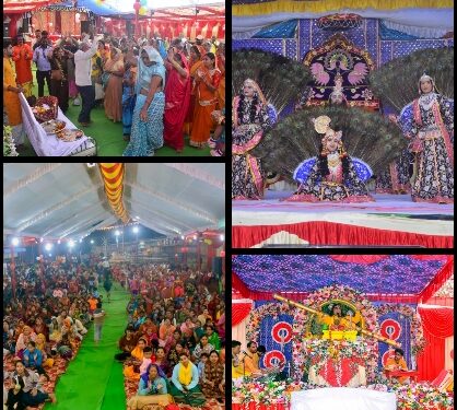 *डोंगरगढ बम्लेश्वरी मंदिर में हो रहा है राम लीला रास लीला का आकर्षक मंचन*