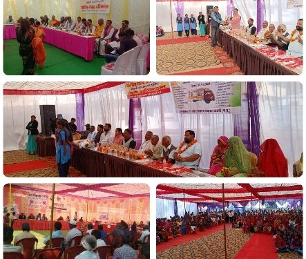 विकसित भारत संकल्प यात्रा जिले की 6 जनपद पंचायतों की 11 ग्राम पंचायतों में पहुंची
