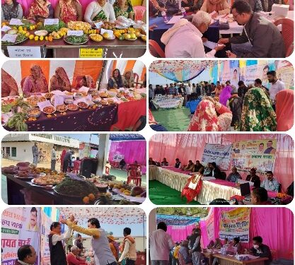 विकसित भारत संकल्प यात्रा में आमजनों को दी जा रही सरकारी योजनाओं की जानकारी विकसित भारत संकल्प यात्रा गुरूवार को जिले की 6 जनपद पंचायतों की 12 ग्राम पंचायतों में पहुंची