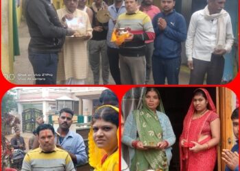 ग्राम पलिया पिपरिया मे विगत दो दिनों से निरंतर समरसता का भाव से प्रत्येक वर्गों के एक एक घर जाकर अयोध्या रामलला से आए हुए पूजित अक्षत का वितरण