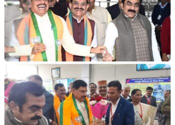 *मुख्यमंत्री डॉ यादव का डुमना विमानतल पर हुआ जोरदार स्वागत*