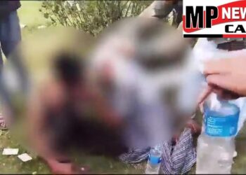 जबलपुर SP ऑफिस के सामने माल गोदाम चौक पर नशेड़ियों के बीच हुआ खूनी संघर्ष, दो घायल