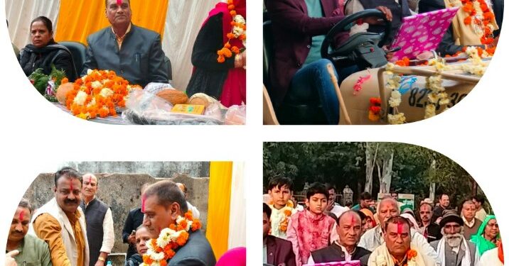 40 वर्षों तक कृषि विभाग में सेवाएं देने के बाद हुए सेवानिवृत्ति, क्षेत्रवासियों ने दी शुभकामनाएं विदाई