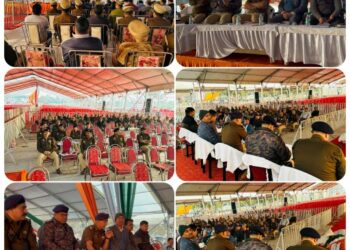 *उपमहानिरीक्षक कानपुर रेंज, कानपुर श्री जोगेन्द्र कुमार, जिलाधिकारी कन्नौज, शुभ्रांत शुक्ल एवं पुलिस अधीक्षक कन्नौज, अमित कुमार आनंद द्वारा संयुक्त रुप से मा0 मुख्यमंत्री, उत्तर प्रदेश के जनपद भ्रमण कार्यक्रम के सम्बन्ध में की गयी ब्रीफिंग-*