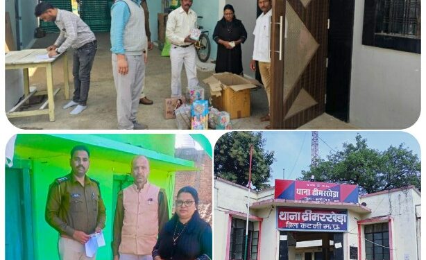 ढीमरखेड़ा एसडीएम ने की ताबड़तोड़ कार्यवाही कई जगह जप्त हुआ अवैध सामान