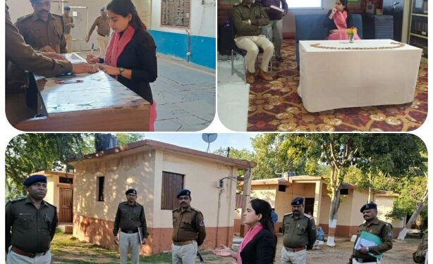 सेंट्रल जेल नर्मदापुरम का कलेक्टर सोनिया मीना ने किया निरीक्षण,जेल बंदियों को विभिन्न रचनात्मक गतिविधियों से जोड़ा जाए के दिए निर्देश