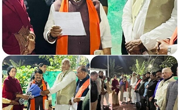 *महापौर संगीता सुशील तिवारी ने भोपाल पहुंचकर मंत्री कैलाश विजयवर्गीयजी से की भेंट, मांग-पत्र दिये, सागर आने किया आमंत्रित*