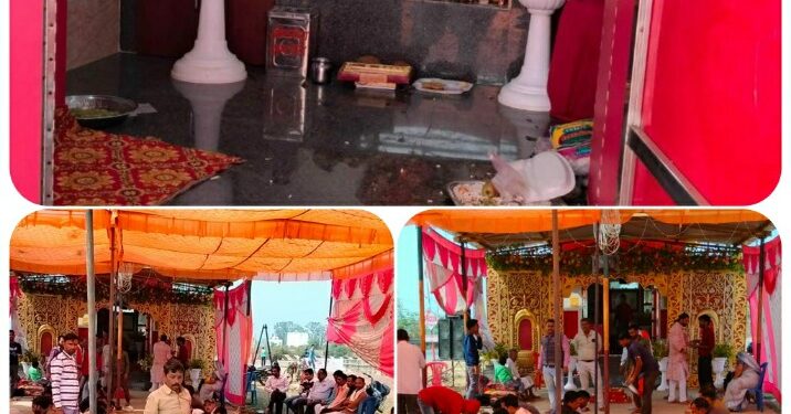 माँ नर्मदा की पूजा अर्चना के बाद हुई महाआरती भंडारे का प्रसाद पाने उमड़ी श्रद्धालुओं की भारी भीड़,हरदी के समीप नर्मदा तट पर हुआ विशेष आयोजन