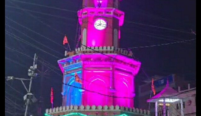 *घंटाघर का जीर्णोद्धार*