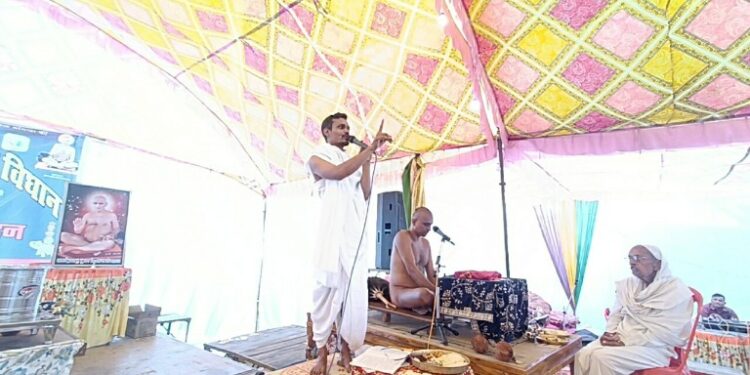 सिलौडी और कछार गांव बड़ा में हुई विनयांजलि आचार्य श्री विद्यासागरजी महाराज के समाधि होने पर भक्तों ने अर्पित किये सुमन