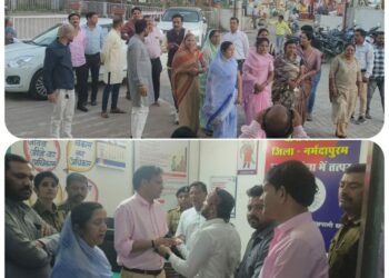 नगर पालिका में सीएमओ से पार्षद पति द्वारा अभद्र व्यवहार सहित गाली गलौज पर दर्ज हुआ मामला,मचा हड़कंप ,पार्षद पति पर एफआईआर दर्ज से मचा हड़कंप, नपा अध्यक्ष सहित पार्षदगण थाने पहुंचे…वीडियो