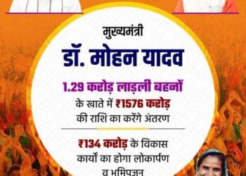 मुख्यमंत्री डॉ. मोहन यादव सिंगल क्लिक से करेंगे लाड़ली बहना योजना की राशि का अंतरण