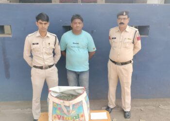 *राजनांदगाव थाना सिटी कोतवाली एवं सायबर सेल की संयुक्त कार्यवाही अंतराज्यीय गांजा तस्कर कोतवाली पुलिस के हत्थे चढा*