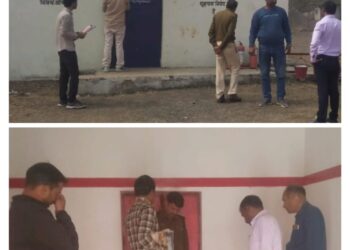 मध्य प्रदेश के हरदा में हुए हादसे के बाद जगा प्रशासन..!  नगर के बीचो-बीच संचालित हो रही है पटाखे की दुकानें…।