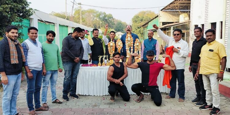 संभाग स्तरीय बॉडी बिल्डिंग चैंपियनशिप “नर्मदाश्री” की ट्राफियों का हुआ अनावरण,21 फरवरी को अग्निहोत्री गार्डन में आयोजित होगी प्रतियोगिता : पूर्व नपाध्यक्ष अखिलेश खंडेलवाल