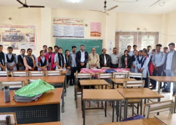 ‘‘साक्षात्कार में हिन्दी की उपयोगिता’’ विषय पर व्याख्यान आयोजित