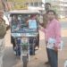 आरटीओ विभाग व यातायात पुलिस के द्वाराकी जा रही वाहनों की चेकिंग आईरिक्शा के दस्तावेज जांच कर रूट निर्धारित चस्पा लगाय गया