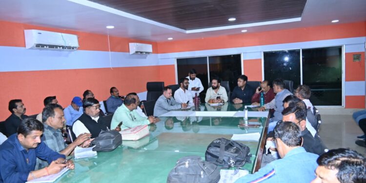 24 फरवरी को आयोजित होने वाली नेशनल लोक अदालत के संबंध में आयोजित की गई समीक्षा बैठक