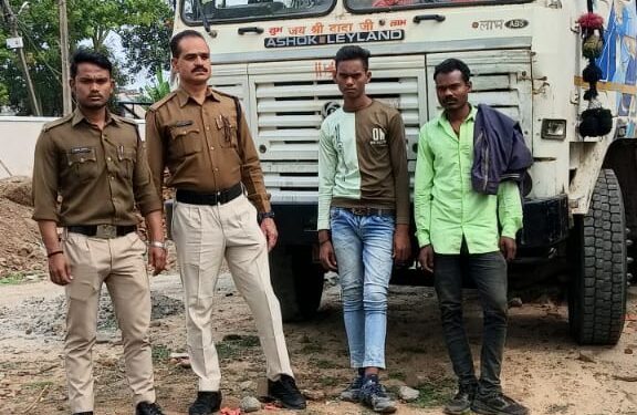 *खनिज उड़नदस्ता जबलपुर की कार्यवाही गिट्टी, मुरूम एवम रेत का अवैध परिवहन करते चार वाहन जप्त*