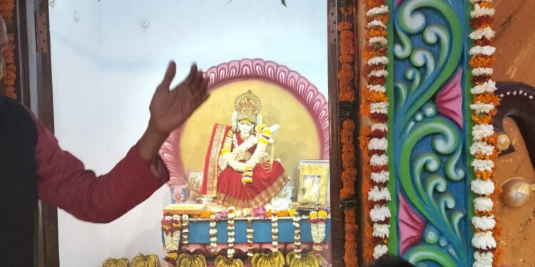 समेरिटंस स्कूल में माता सरस्वती की प्राण प्रतिष्ठा,तीन दिवसीय आयोजन संपन्न,भंडारा आयोजित…