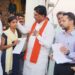 अग्नि दुर्घटना में मृतक के परिजनों को घर जाकर सहायता राशि प्रदान की
