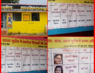 रीठी तहसील के शासकीय माध्यमिक शाला मुहास के छात्रों ने शिक्षकों पर लगाया मारपीट और समय पर शाला ना आने के आरोप