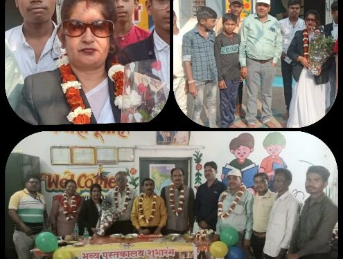 *शासकीय सीनियर अनुसूचित जाति बालक छात्रावास में लायब्रेरी के लोकार्पण समारोह कार्यक्रम मे समाजसेवी व अधिवक्ता रेखा अंजू तिवारी उत्कृष्ट कार्यो हुई सम्मानित*
