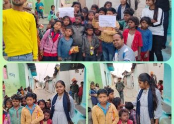 Kaushalya Humanity Foundation द्वारा ग्राम देवरी में बच्चों को खाने पीने की सामग्री वितरित कर बच्चों के चेहरे में मुस्कान लाने का प्रयास किया देखिऐ VIDEO