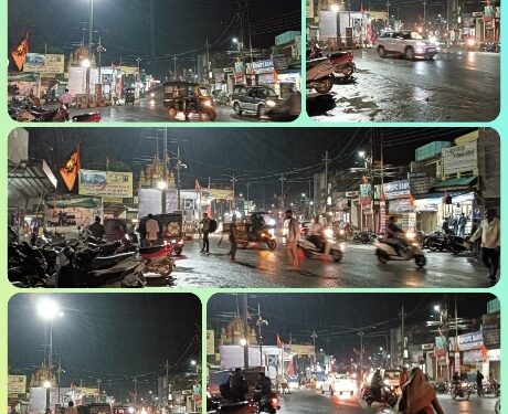 मौसम मे परिवर्तन ठंड हवाओं मे होने लगी बारिश