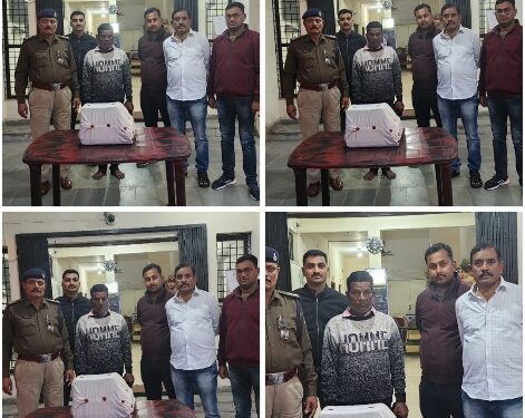 उड़ीसा से गांजा की खेप लेकर, बिक्री करने कटनी आए व्यक्ति को रंगे हाथ गिरफ्तार करने में कोतवाली पुलिस को मिली बड़ी सफलता* *आरोपी के कब्जे से 11 किलो 546 ग्राम गांजा, कीमती 01 लाख 10 हजार रू का बरामद* VIDEO