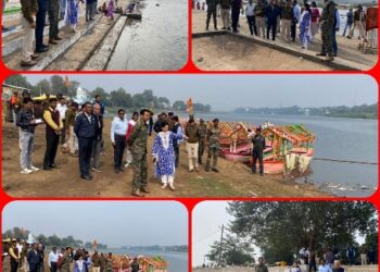 नर्मदा जयंती पर सुरक्षा के रखें पुख्ता इंतजाम – डॉ. सिडाना  कलेक्टर ने एसपी ने लिया नर्मदा जयंती की तैयारियों का जायजा