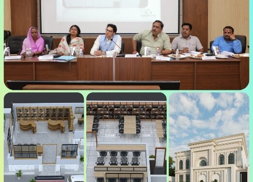 *सवा करोड़ की लागत से बनेगी अत्याधुनिक सर्व सुविधायुक्त ई- लायब्रेरी*  *जिला खनिज प्रतिष्ठान के न्यास मंडल की बैठक में सर्वसम्मति से हुआ निर्णय*  *कई जनहितैषी विषयों पर हुई चर्चा*