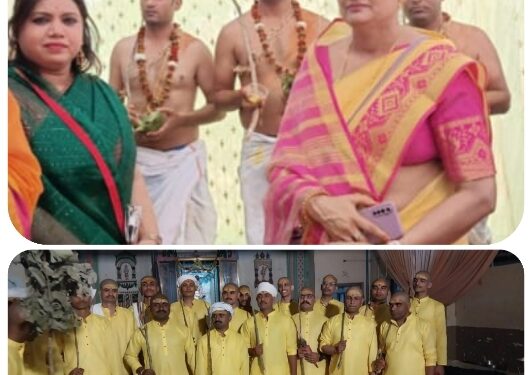 एक साथ हुआ 30 ब्राम्हणों का उपनयन संस्कार, विधि विधान से कराया गया जनेऊ संस्कार,