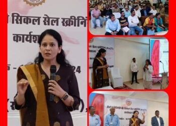 सिकल सेल उन्मूलन के लिए समाज के सभी वर्गों का सहयोग आवश्यक – डॉ. सिडाना  हीमोग्लोबिनोपैथी सिकल सेल स्क्रीनिंग कार्यशाला संपन्न