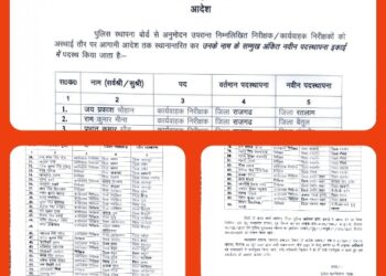 भोपाल 90 पुलिस इंस्पेक्टर्स के ट्रांसफर, PHQ ने जारी किए आदेश, देखें LIST