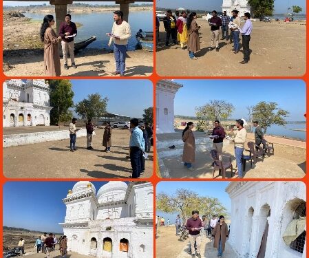 सहस्त्रधारा को आध्यात्मिक एवं पर्यटन की दृष्टि से विकसित करने बनेगी योजना संबंधित अधिकारियों के साथ कलेक्टर ने किया निरीक्षण