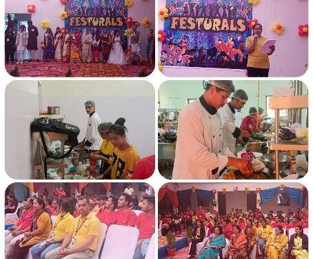*सायना में आयोजित फेसचुरल्स 2024 में छात्रों ने वेशभूषा सज्जा का किया प्रदर्शन।* *छात्र/छात्राओं ने भारतीय व्यंजनों को तैयार कर सजाई पाकशाला।* देखे VIDEO
