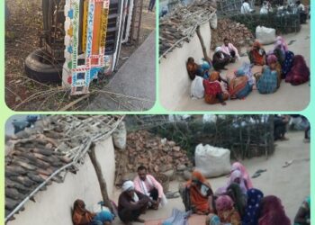 बिजौरी के समीप पिकअप वाहन अनियंत्रित होकर पलटा,एक वृद्ध की हुई मौत  दो अन्य घायल,घायलो को उपचार के लिए भेजा गया CHC मानपुर