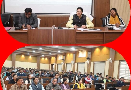 कलेक्टर की अध्यक्षता में समय-सीमा की बैठक संपन्न न्यायालयीन प्रकरणों एवं विभागीय योजनाओं में लायें प्रगति – कलेक्टर श्री प्रसाद